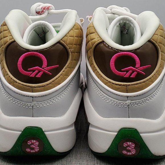 Hasbro x Reebok Question Mid Men's Size 5.5 'Candy Land' White GZ0081 Rare - Picture 8 of 9